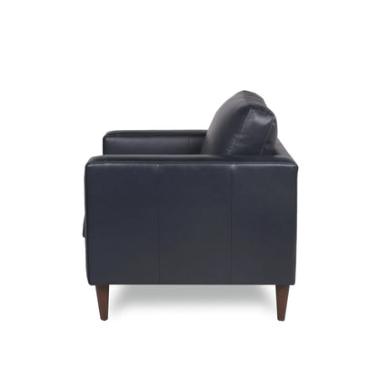 Mid-Century Tufted Leather Chair Nicelink