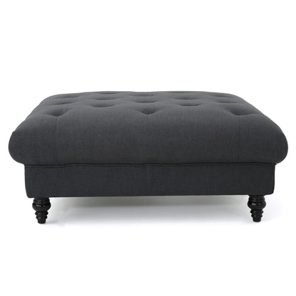 Madrid - Tufted Ottoman Footrest Noble House