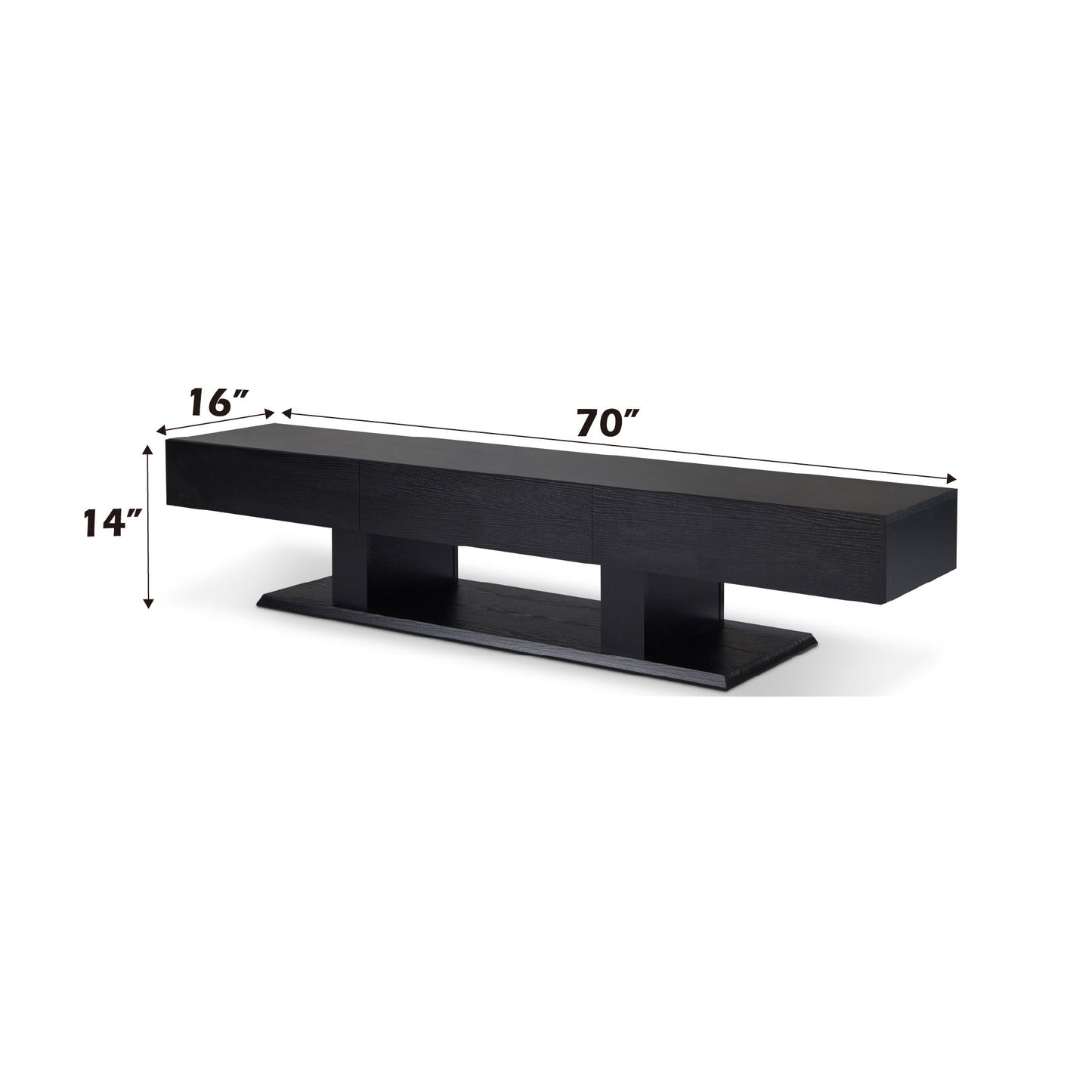 Follian - TV Stand - Black Acme