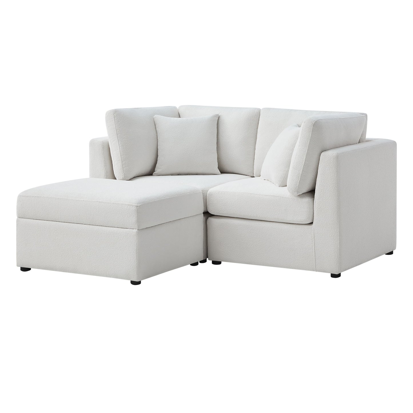 Chauncy - Sectional With Storage Ottoman Ridgecrest Home