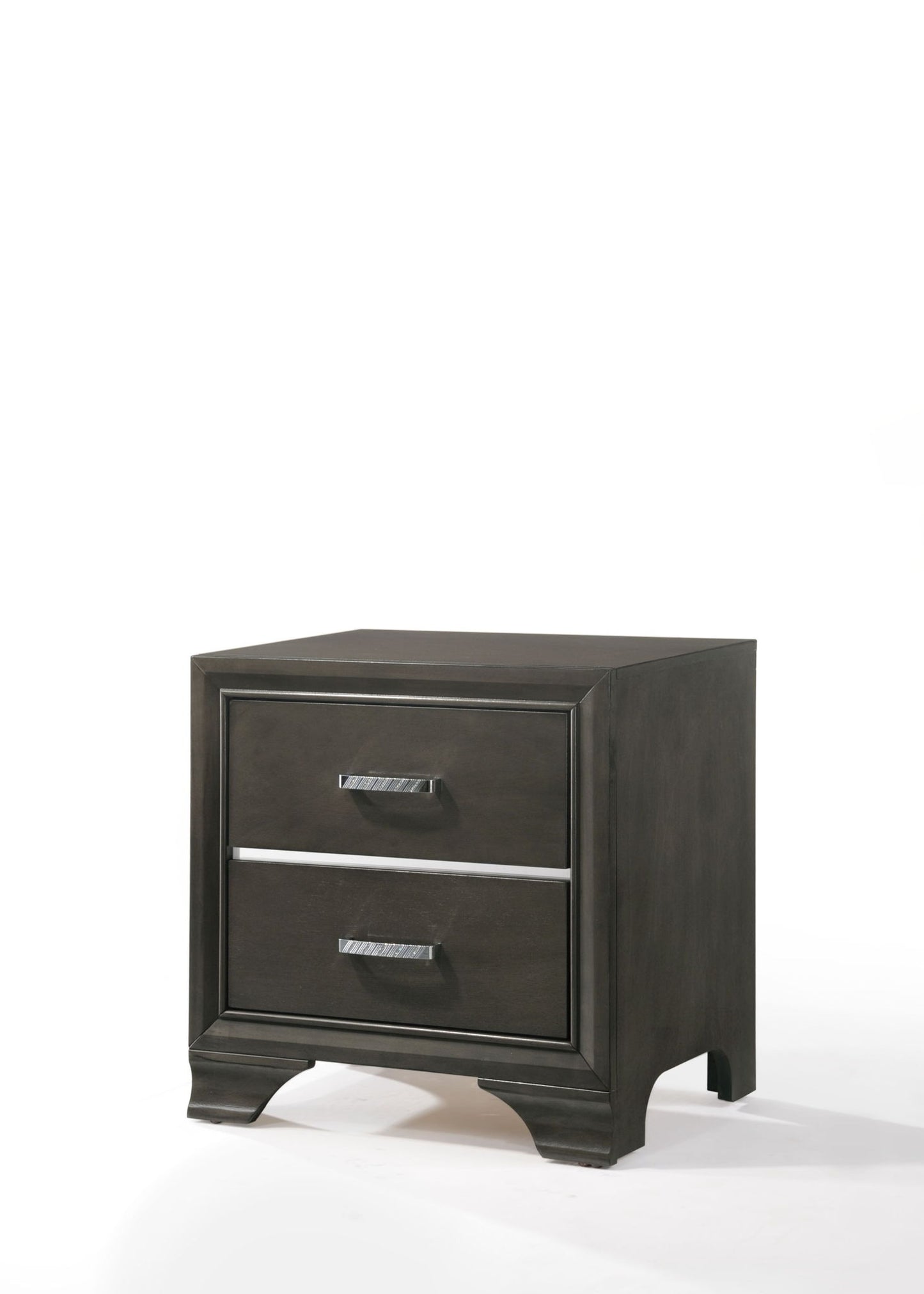 Carine II - Nightstand - Gray Acme