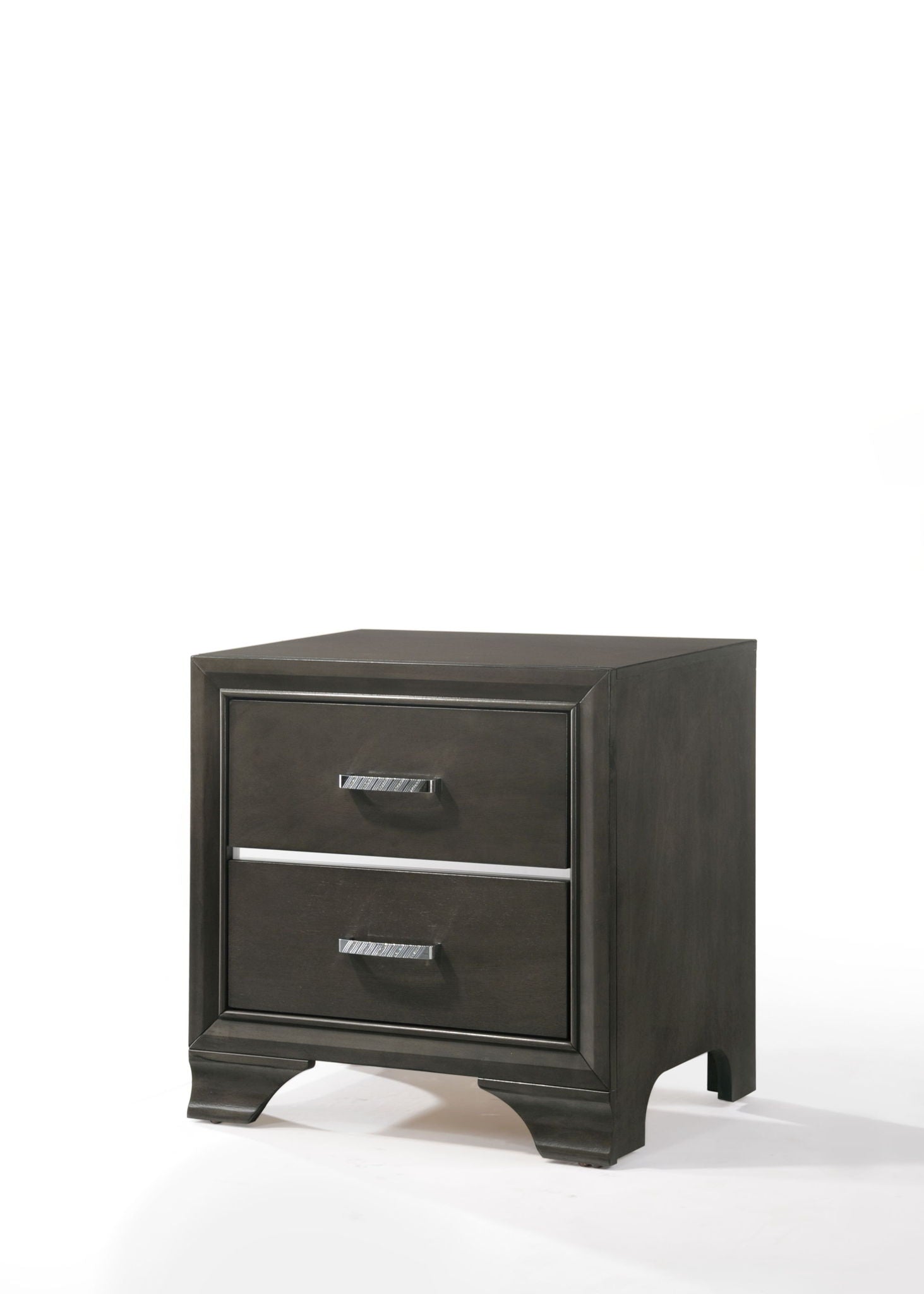 Carine II - Nightstand - Gray Acme