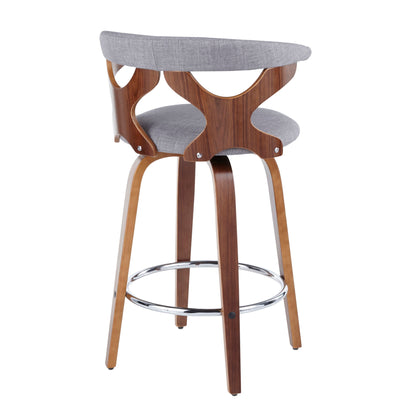 Gardenia - Mid Century Modern Counter Stool (Set of 2) Lumi Source