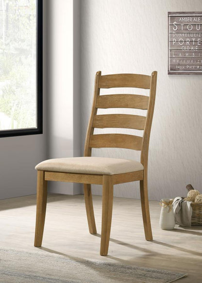 Danvers - Wood Dining Side Chair (Set of 2) - Brown Oak Coaster Fine Furniture