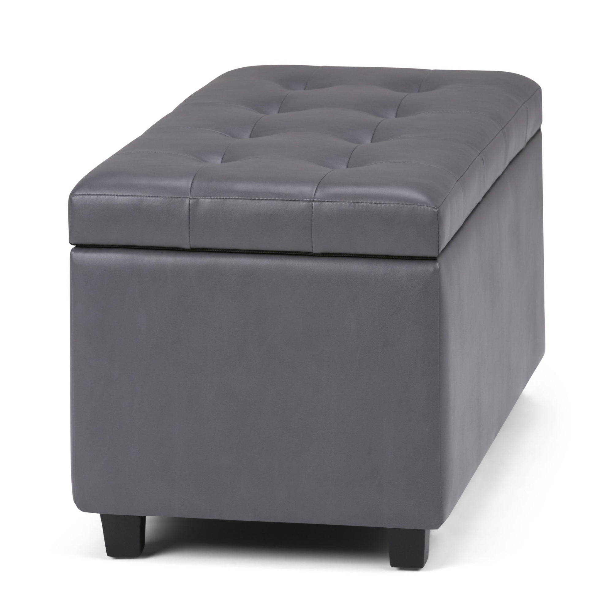 Cosmopolitan - Upholstered Storage Ottoman Simpli-Home