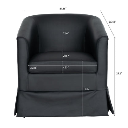27.36" Wide Swivel Chair Home Essentials