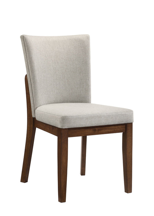 Salerno - Side Chair (Set of 2) - Gray / Brown Crown Mark