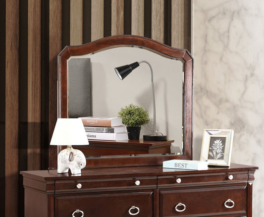 Triton - Mirror - Cappuccino Glory Furniture