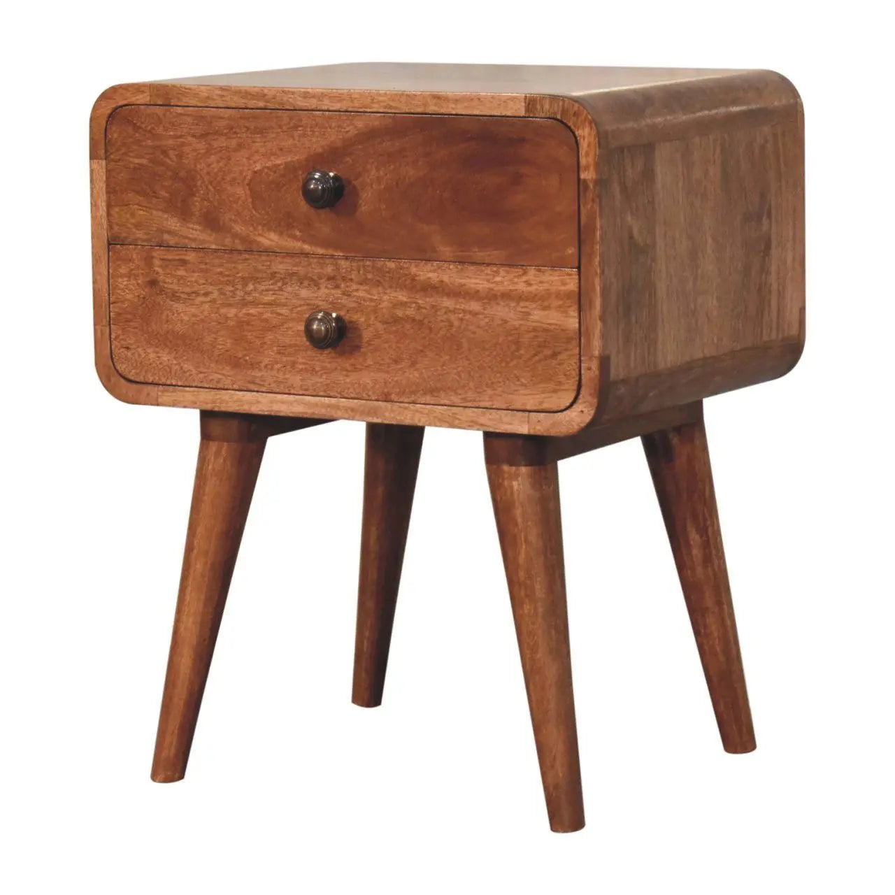 Curved Nightstand, Artisan Furniture