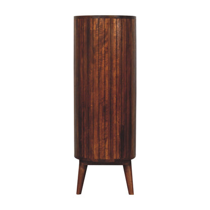 Cortez - Open Cabinet - Brown Artisan Furniture