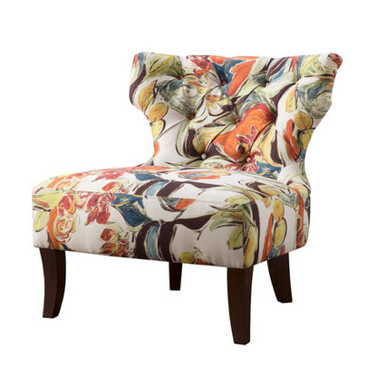 Erika - Accent Chair With Printed Upholstery - Multi JLA