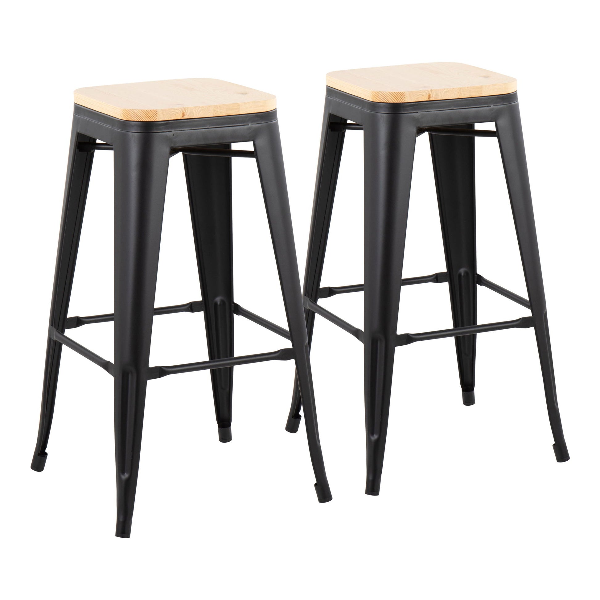 Oregon - Contemporary Barstool (Set of 2) Lumi Source