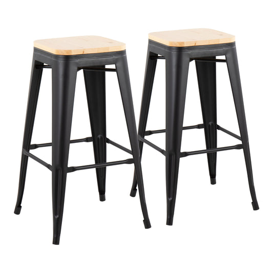 Oregon - Contemporary Barstool (Set of 2) Lumi Source