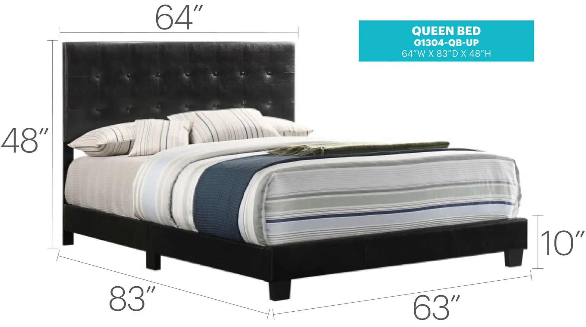 Caldwell - Bed Glory Furniture