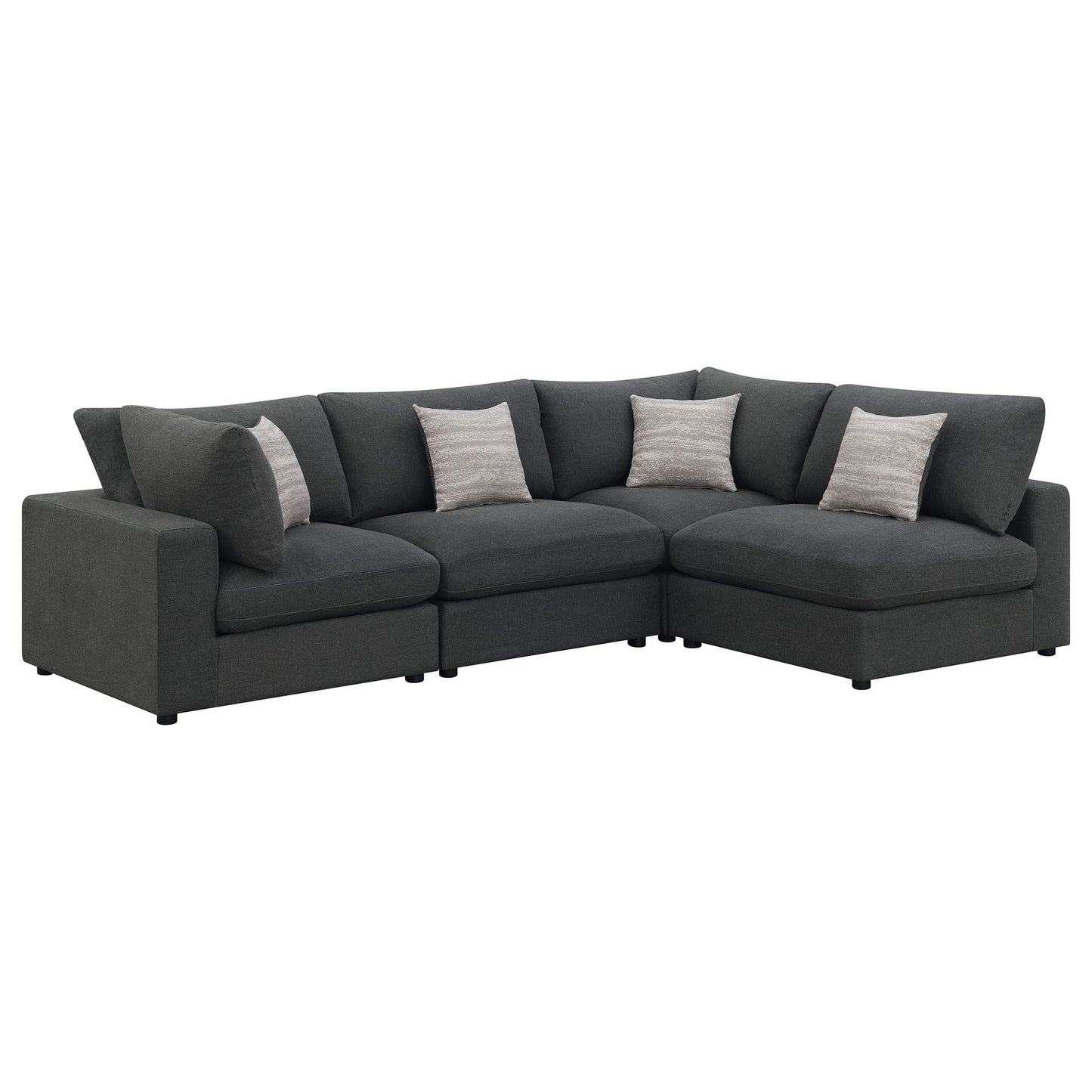 Rhette - Upholstered Sectional With Reversible Cushions Furniture Max