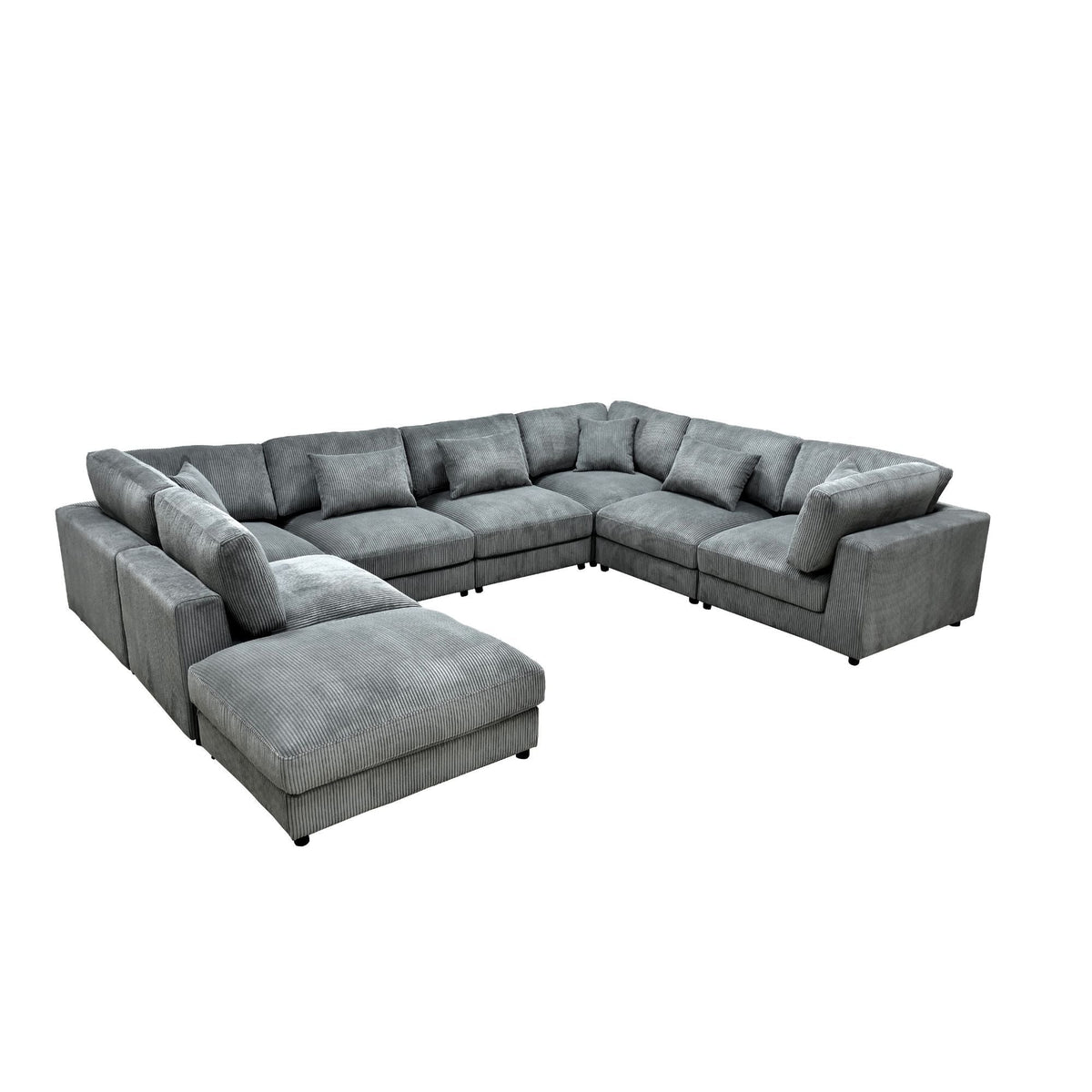 Upholstered Modular Sectional & Custom Configuration Home Essentials