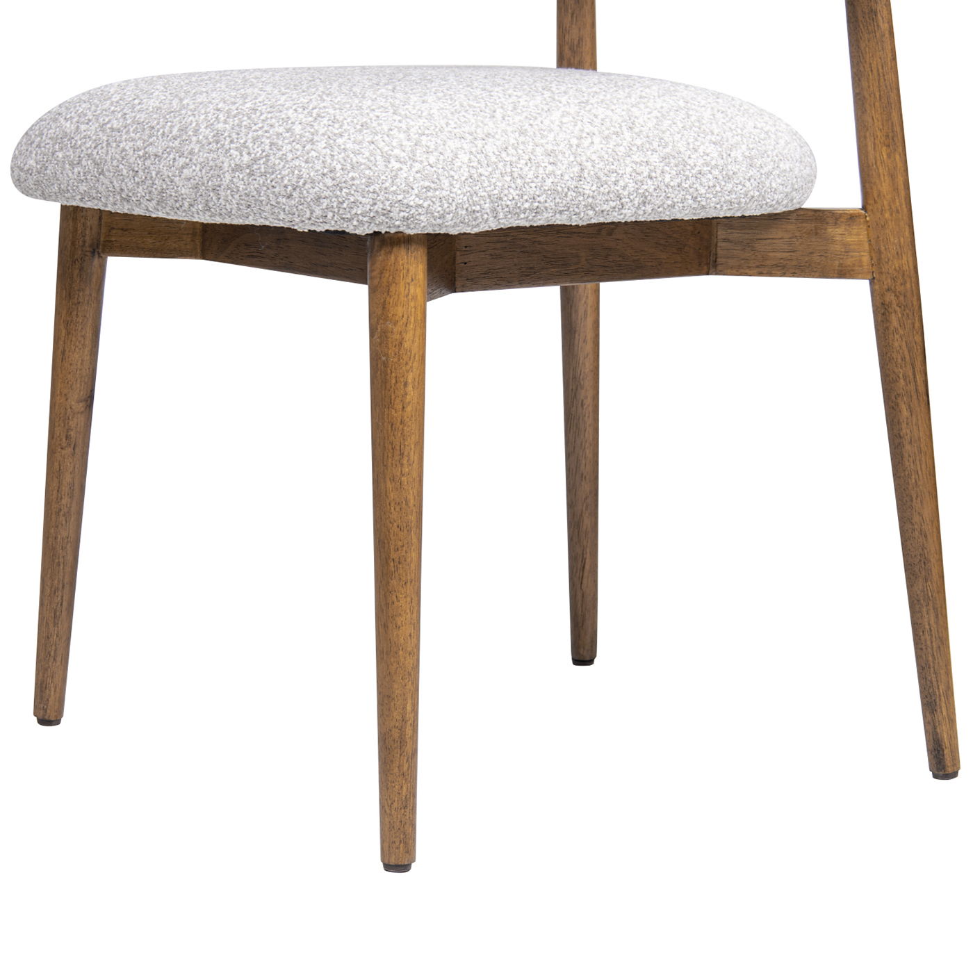 Locke - Modern Upholstered Dining Chair With Frame - Salt / Pepper Jennifer Taylor Home