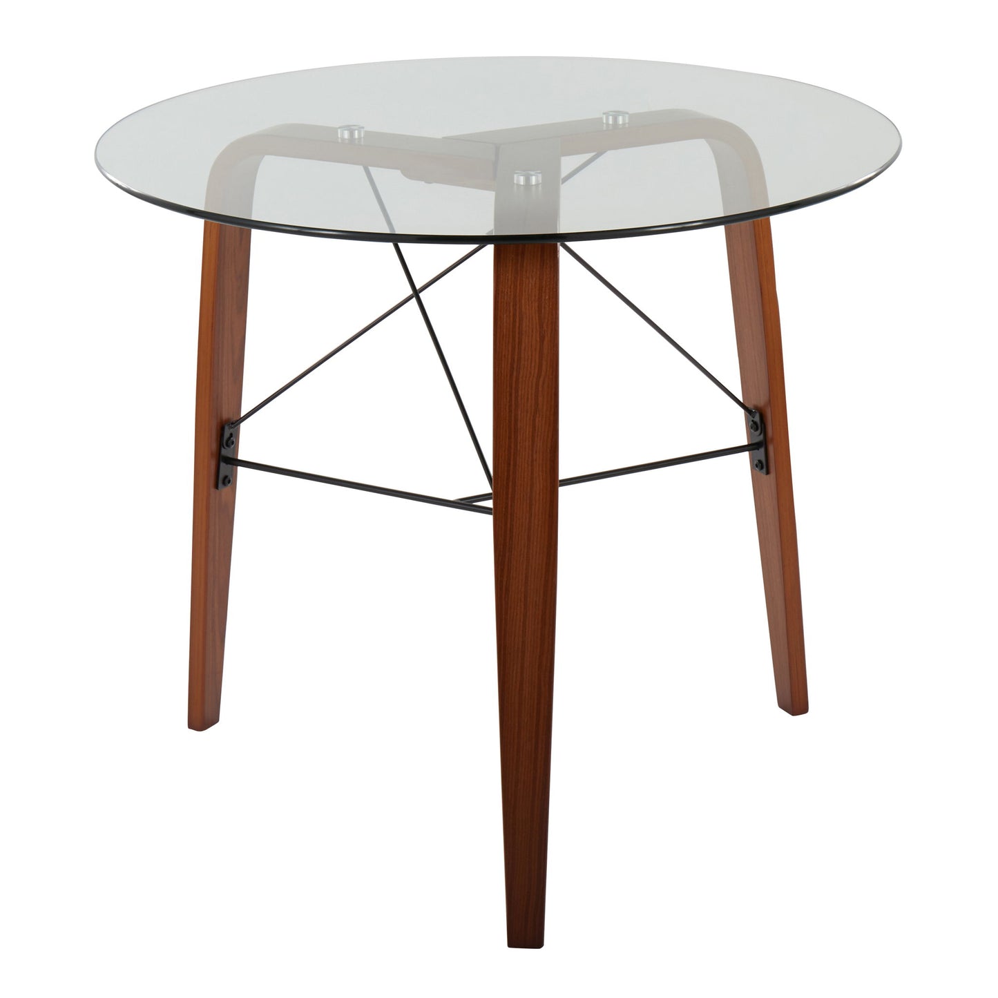 Trilogy - Contemporary Round Dinette Table Lumi Source