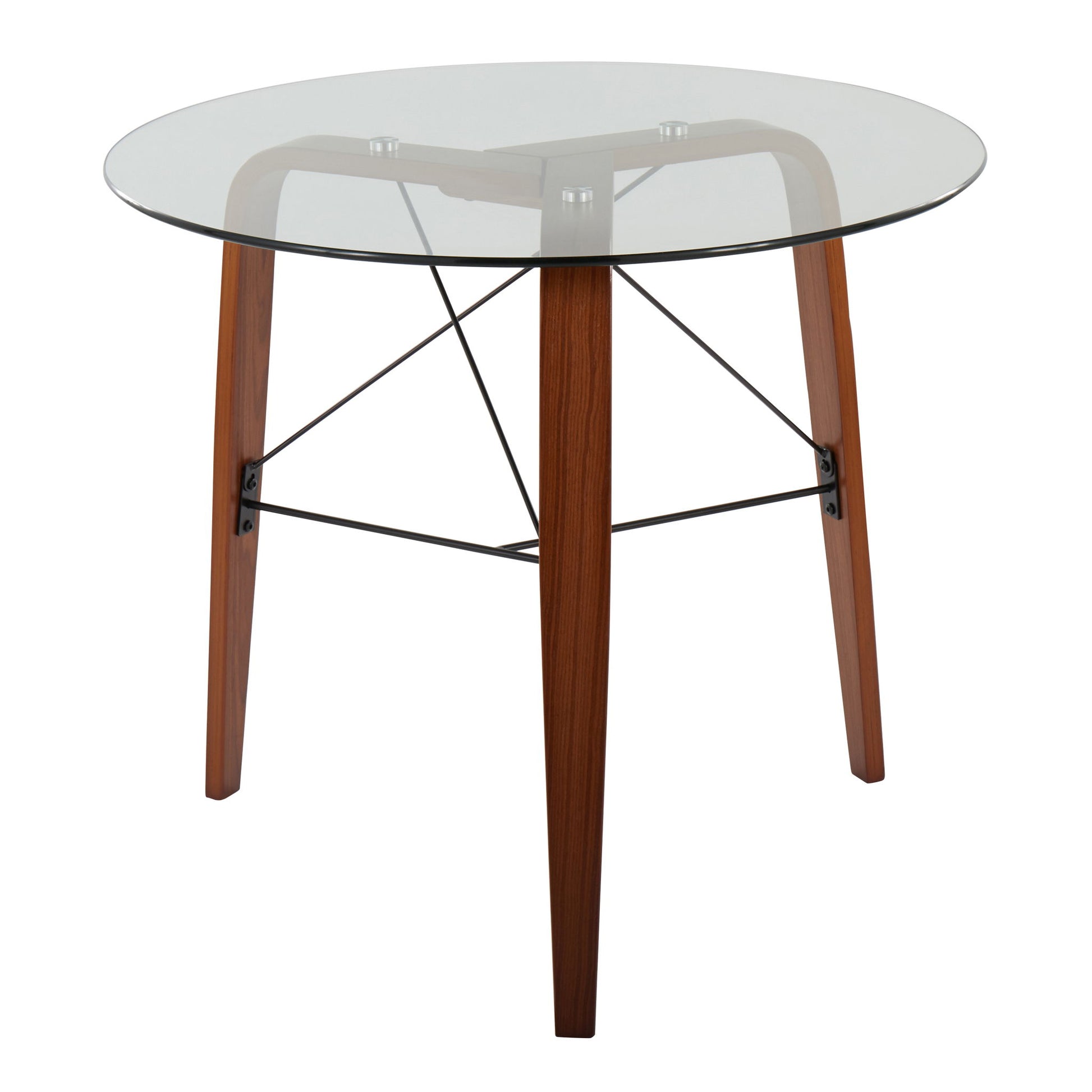 Trilogy - Contemporary Round Dinette Table Lumi Source