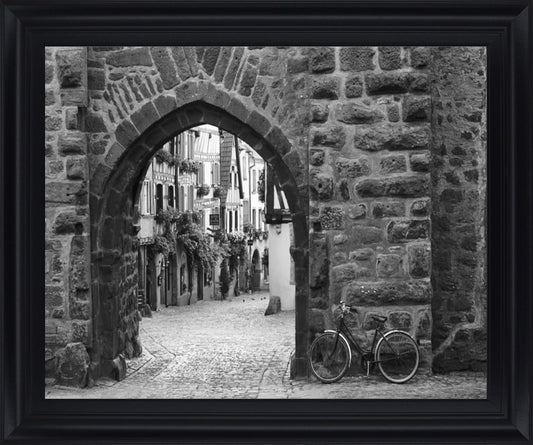 Quiet Passageway - 28" x 34" Framed Wall Art Classy Art