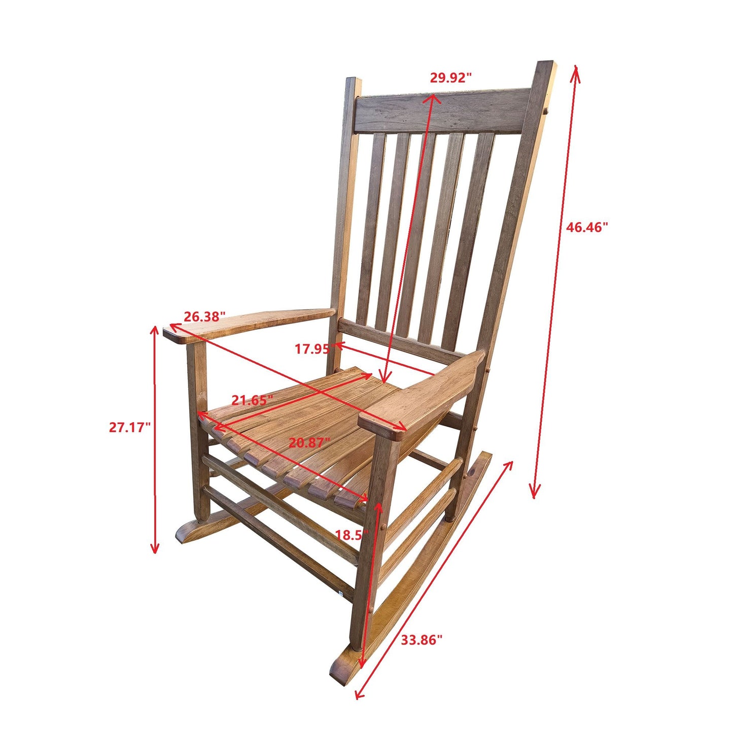 Balcony Porch Adult Rocking Chair Home Essentials