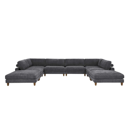 Modern Modular Sectional With Adjustable Back Support Home Essentials
