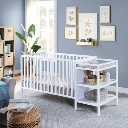 Palmer - 3-in-1 Convertible Crib / Changer Combo Suite Bebe
