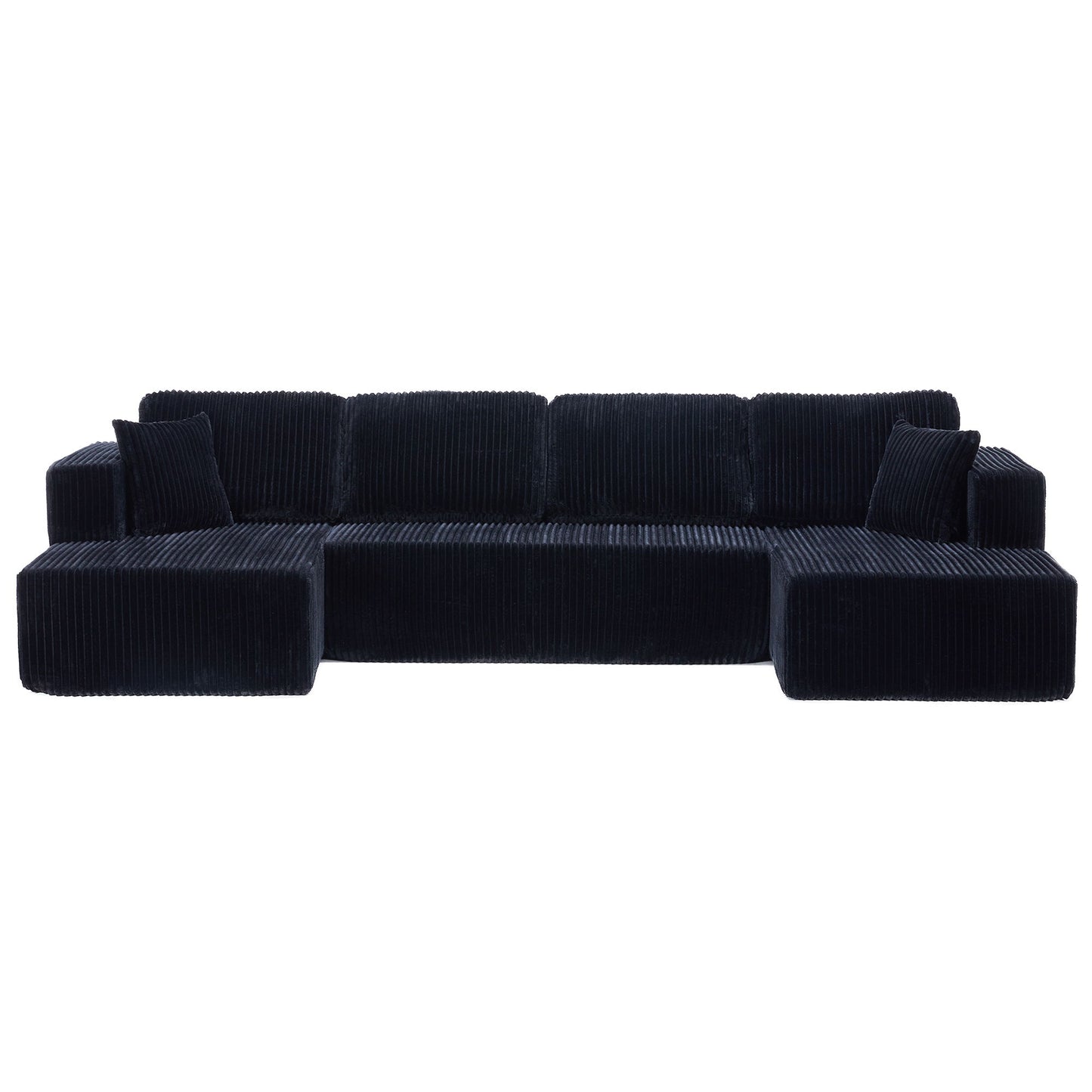 U-Shape Modular Sectional Sofa For Living Room Home Essentials