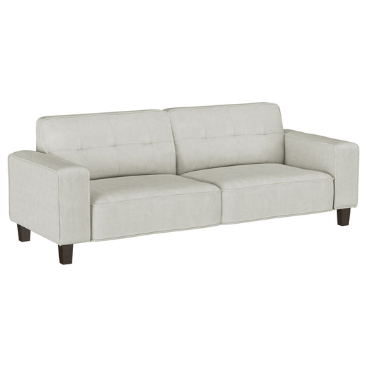 Evoke - Upholstered Tufted Sofa - Greige Furniture Max