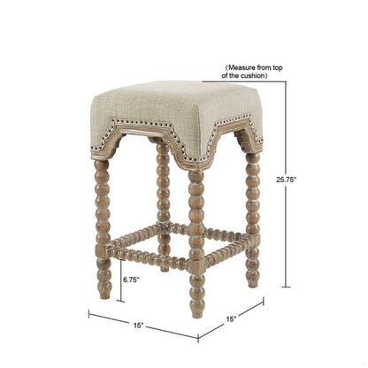 Christine - Counter Stool - Light Gray JLA