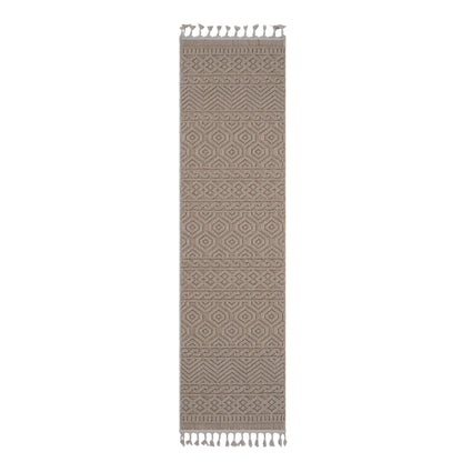 Guros - Trendy Geometric Indoor / Outdoor Rug Naar Rug