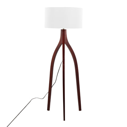 Wishbone - Contemporary Floor Lamp Lumi Source