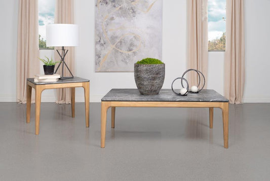 Polaris - Smarttop Coffee And End Table Set Coaster Fine Furniture