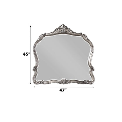 Ariadne - Mirror - Antique Silver Acme