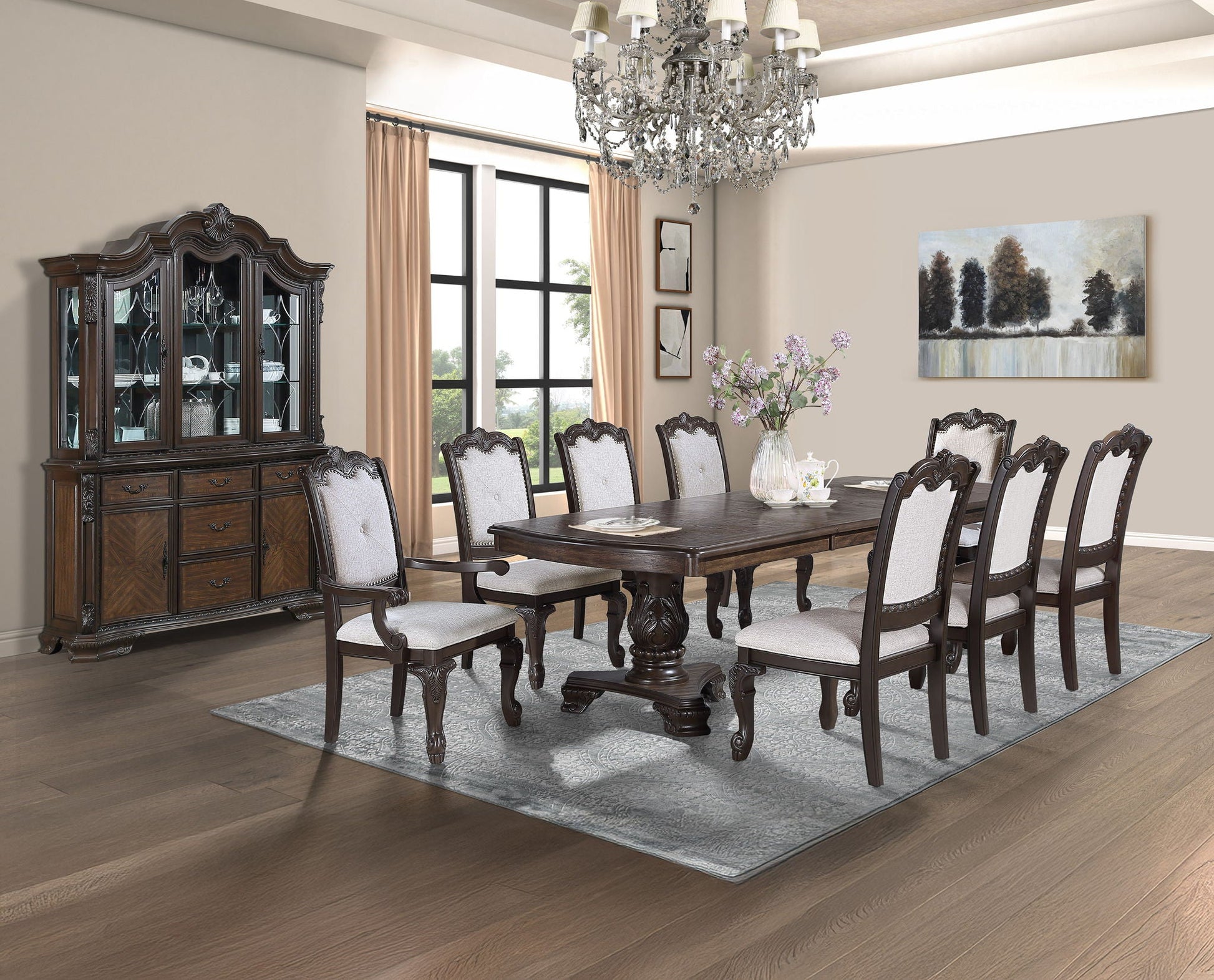Kiera - Hutch & Buffet - Cherry Crown Mark