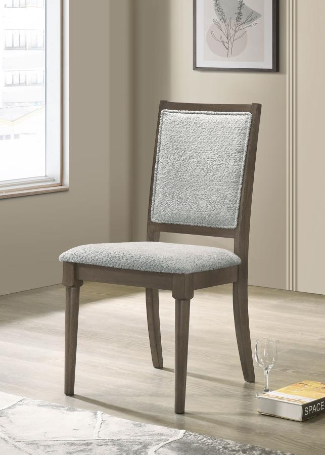 Onslow - Upholstered Dining Side Chair (Set of 2) - Dark Brown Coaster Fine Furniture
