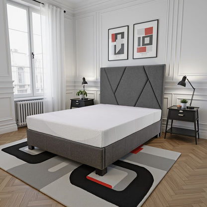 Regen - 8" Cooling Copper Infused Memory Foam Mattress Remedy Sleep