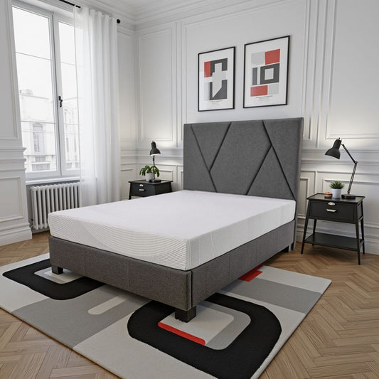 Regen - 8" Cooling Copper Infused Memory Foam Mattress Remedy Sleep