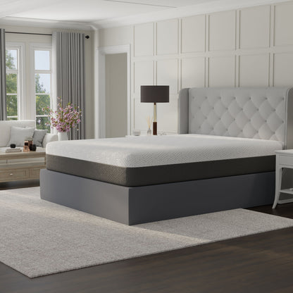 Pur Chill - 12" Soft Mattress With Phase Change Cooling Fabric BedTech