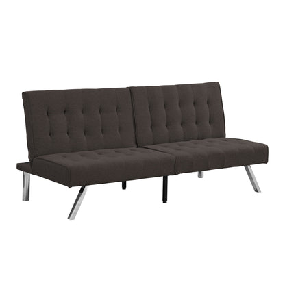 Modern Sofa Bed With Wood Frame And Stainless Legs Home Essentials