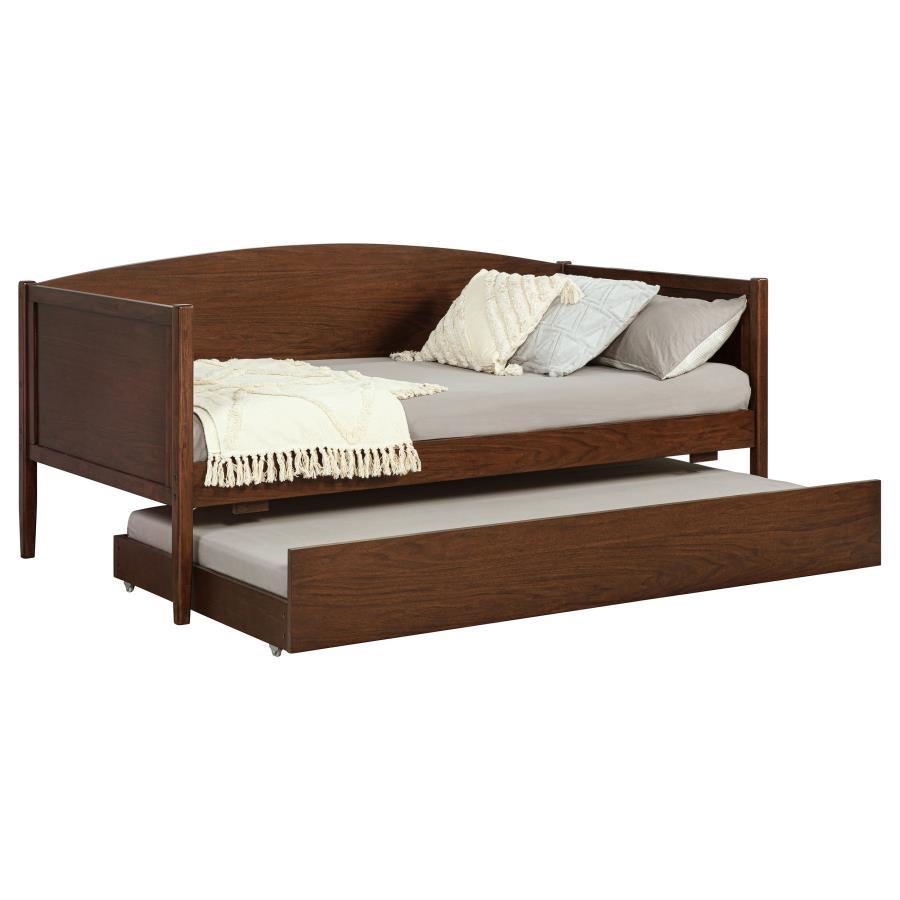 Bozeman - Wood Twin Daybed With Trundle - Medium Walnut Coaster Fine Furniture