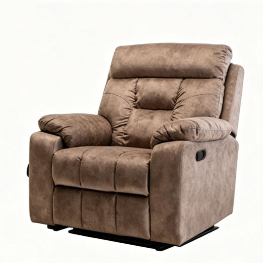 Electric Lift Chair With Heating And Massage, 180° Recline - Brown Home Essentials