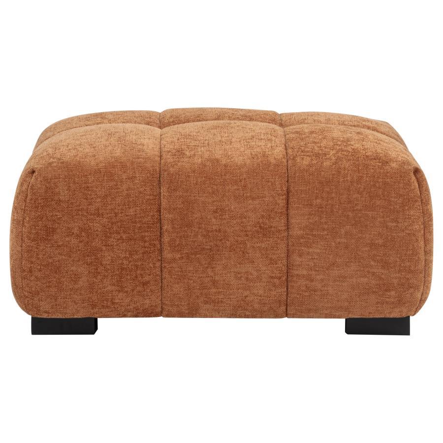 Octavia - Fabric Rectangular Upholstered Ottoman Coaster Fine Furniture