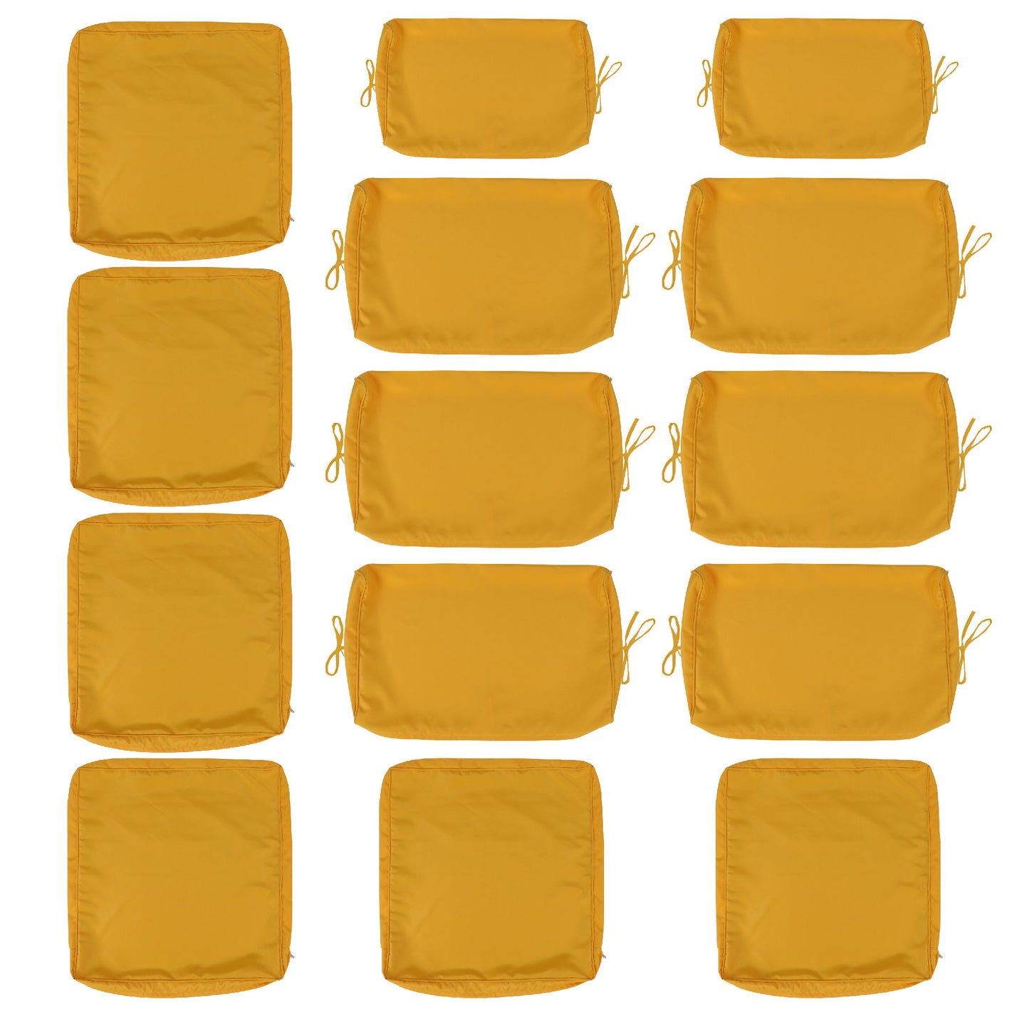 14 Pack Cushion Covers For 7 Piece Wicker Rattan Sectional Sofa Home Essentials
