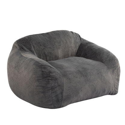 Sezze - Indoor Bean Bag Chair - Gray Noble House