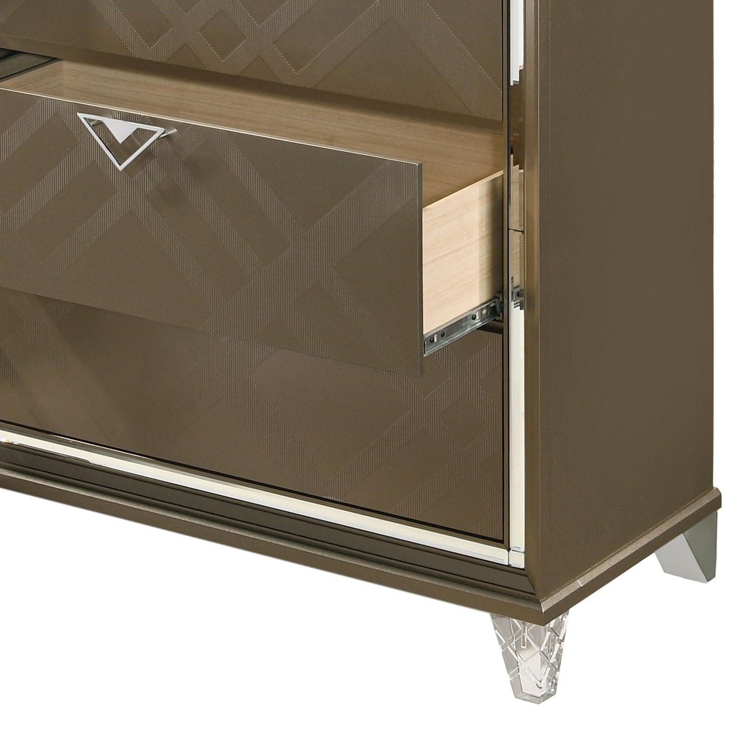 Skylar - Dresser - Champagne Acme