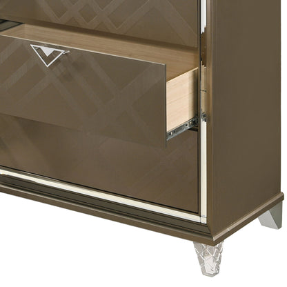 Skylar - Dresser - Champagne Acme