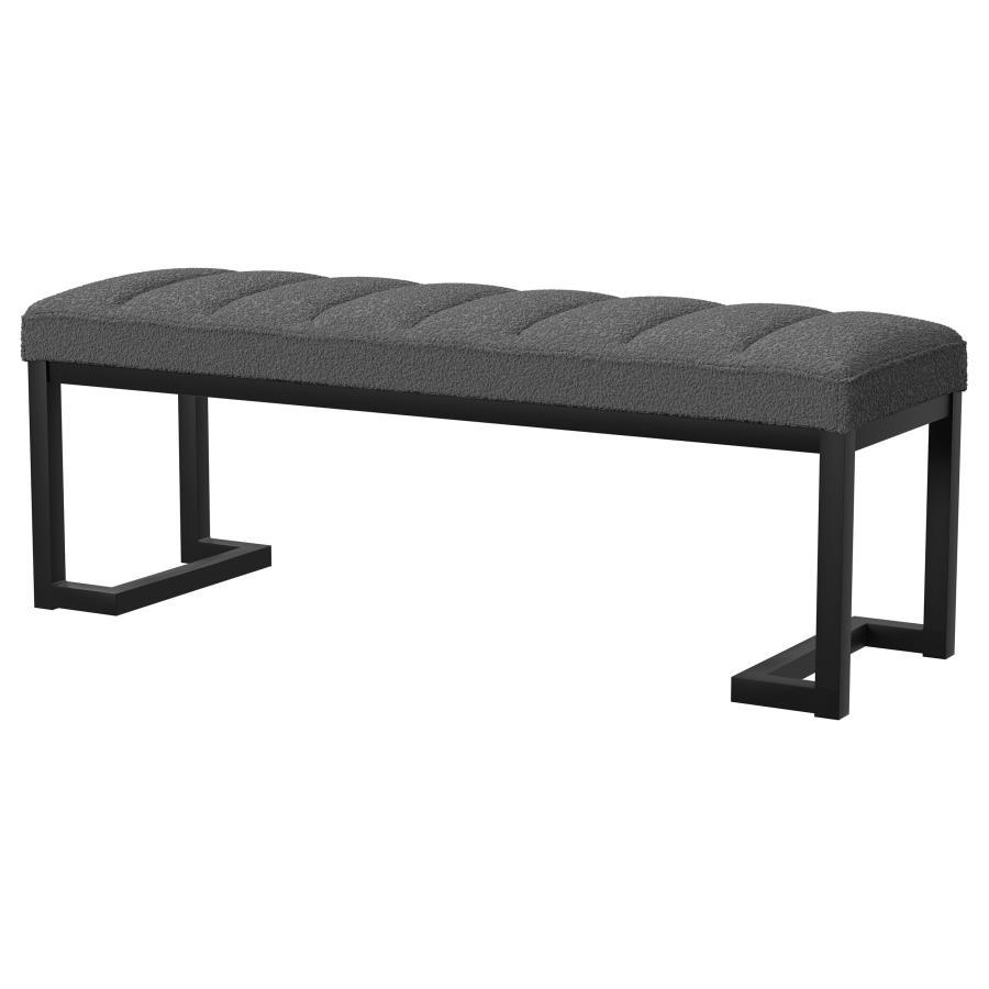 Mesa - Boucle Upholstered Tufted Accent Bench Coaster Fine Furniture