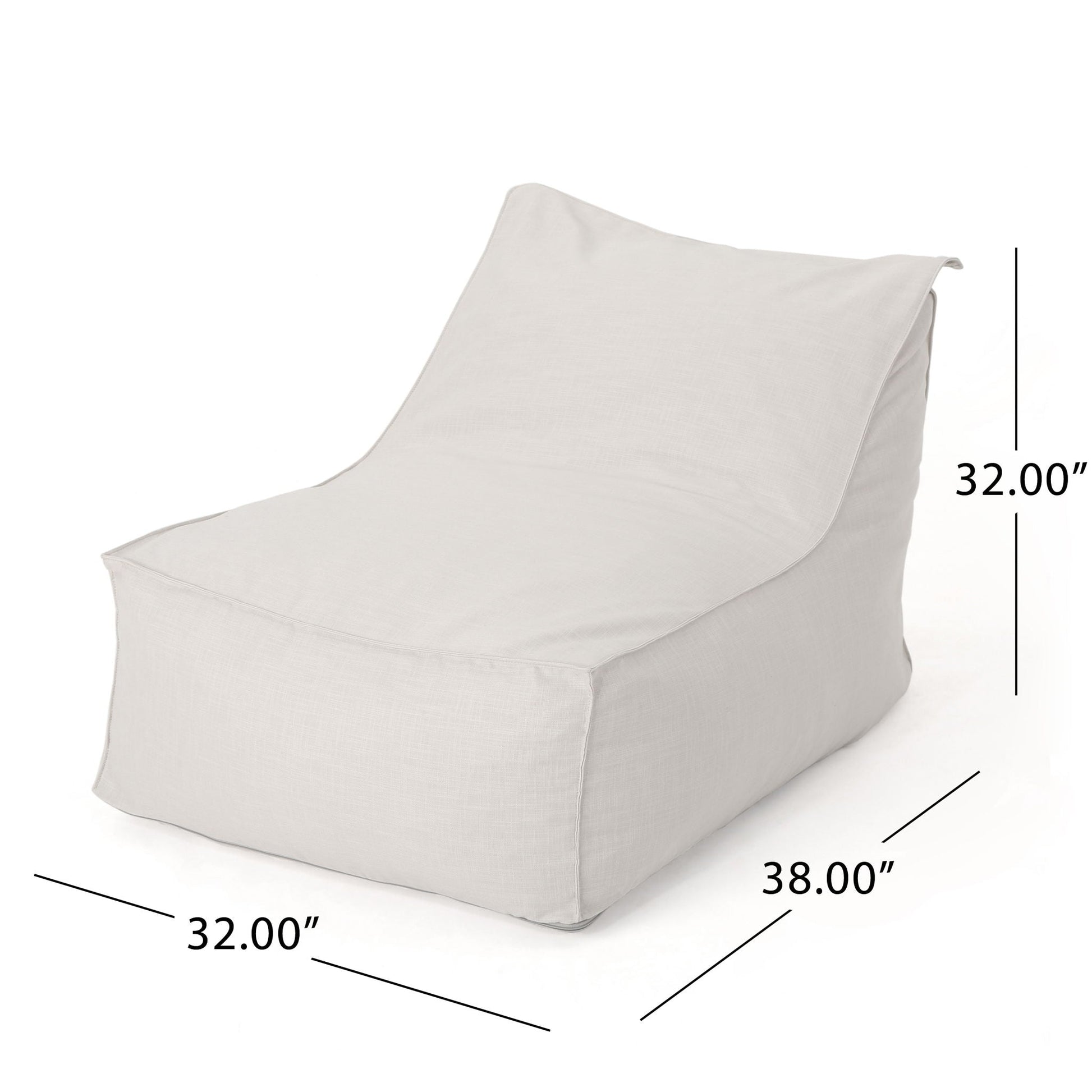 Ettie - Water Resistant Fabric Bean Bag Chair Home Essentials