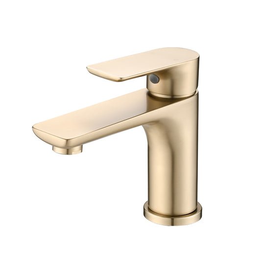 Modern Bathroom Sink Faucet Single Handle Brass Countertop Mount Daily Nest